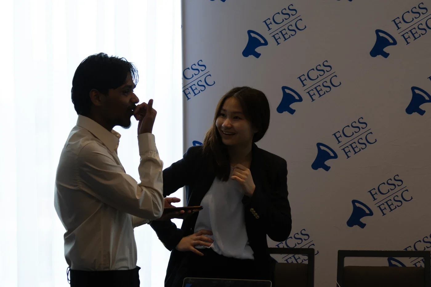 FCSS 学生团队现场交流