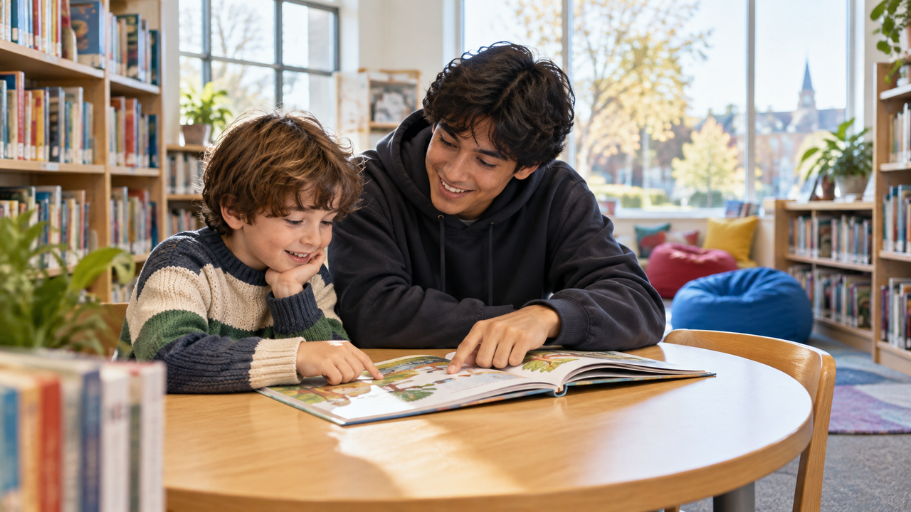 卡尔加里公共图书馆 Reading Buddies