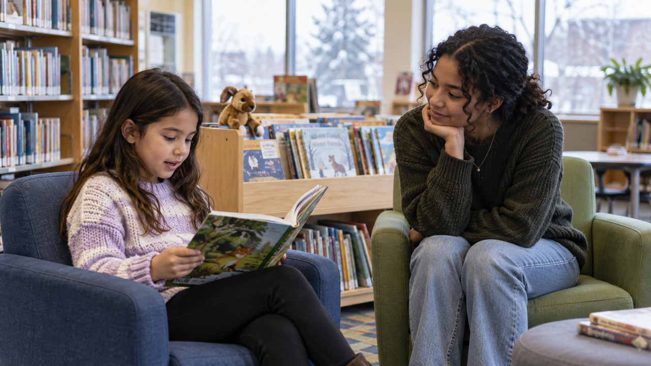 埃德蒙顿公共图书馆 Reading Buddies
